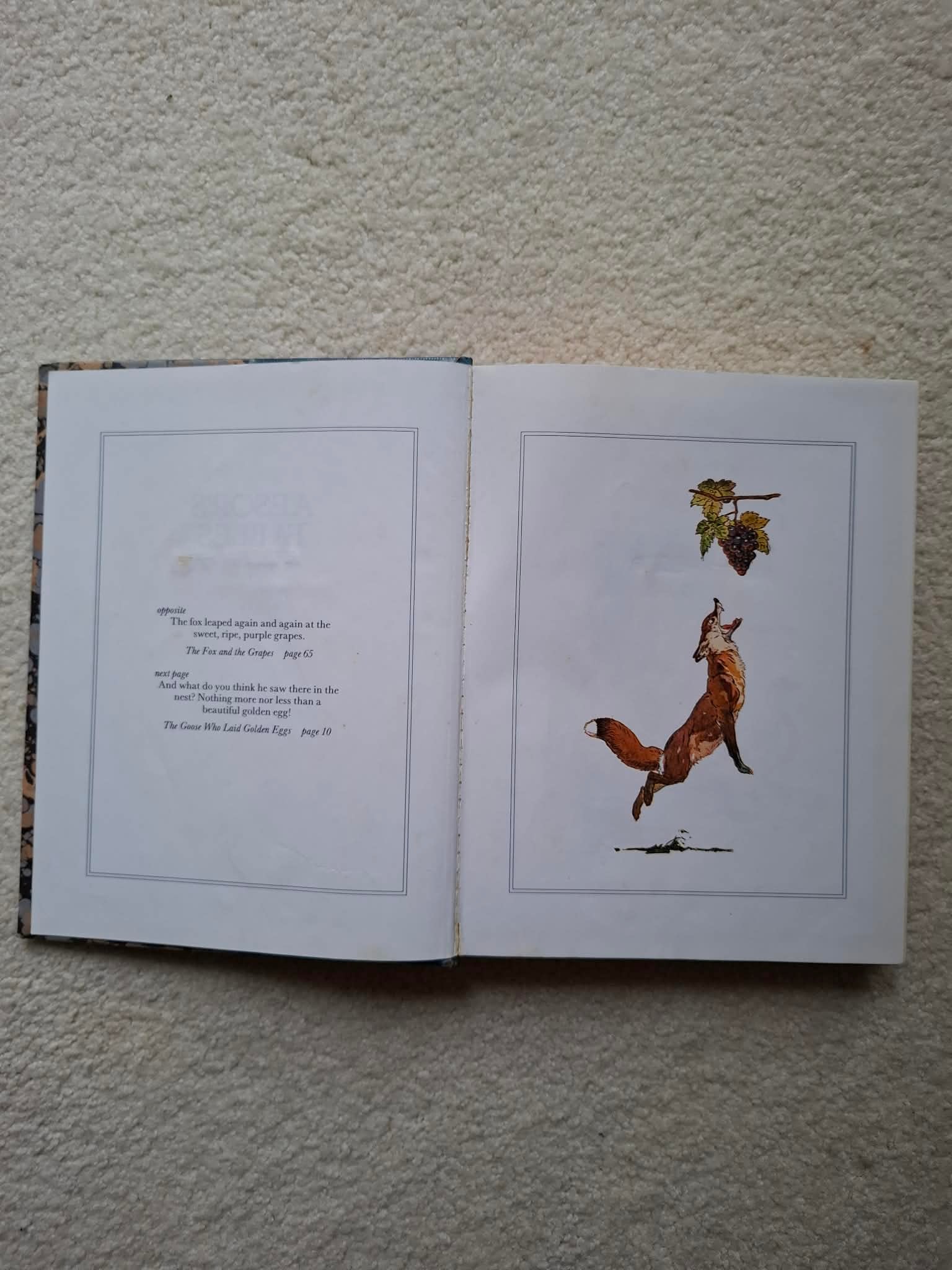 Aesop's Fables - Illustrated by Harry Rountree 1990