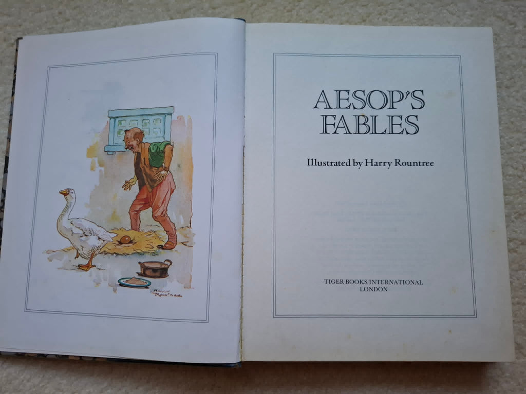 Aesop's Fables - Illustrated by Harry Rountree 1990