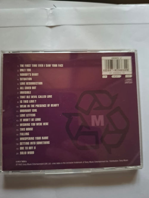 Alison Moyet "Singles" CD 1995 (ex Yazoo)