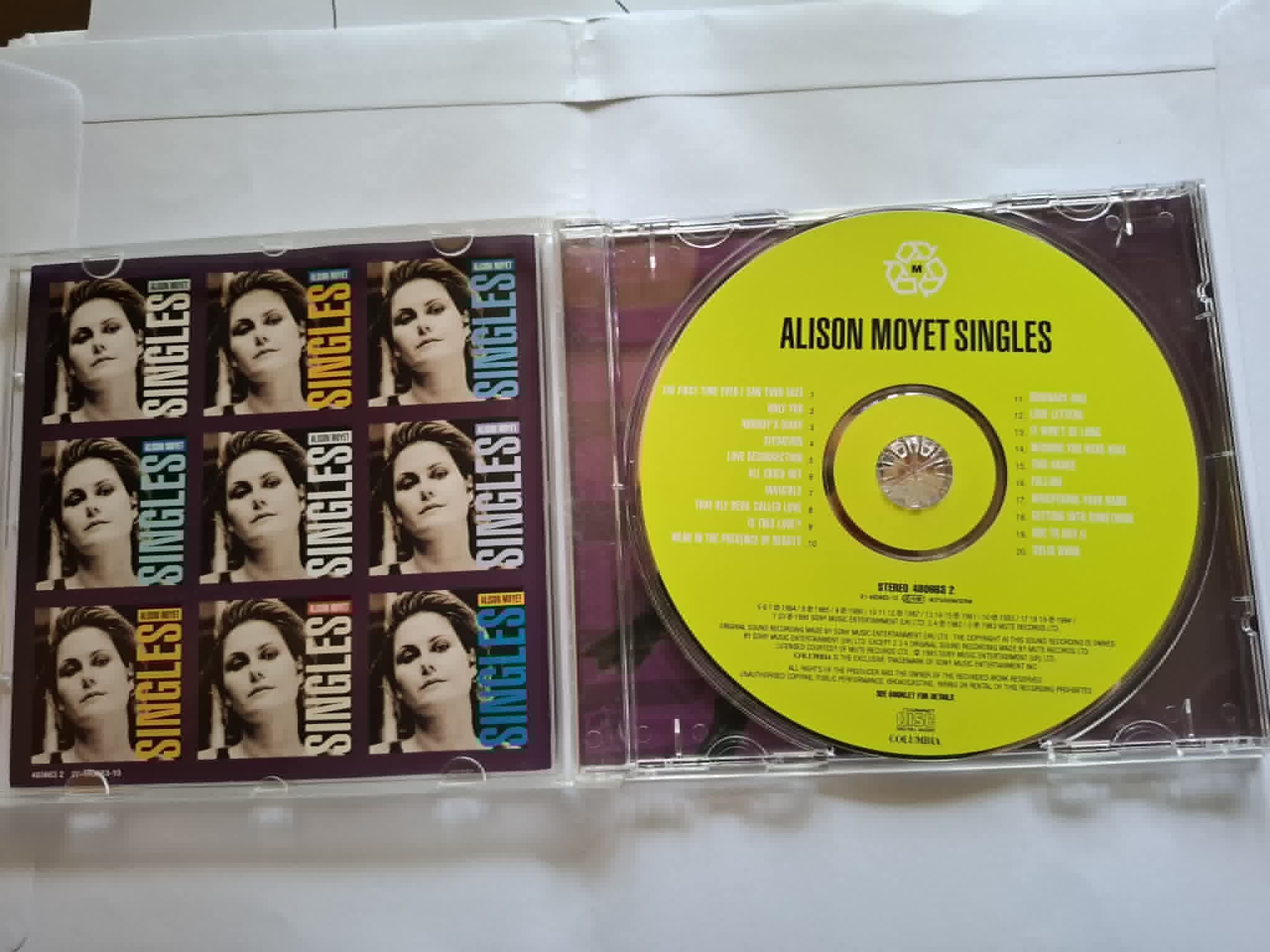 Alison Moyet "Singles" CD 1995 (ex Yazoo)