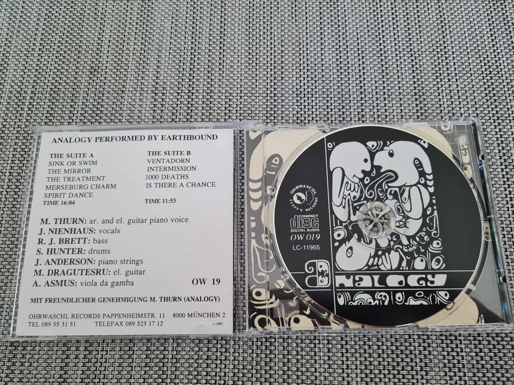 Analogy "The Suite" CD 1980 Krautrock