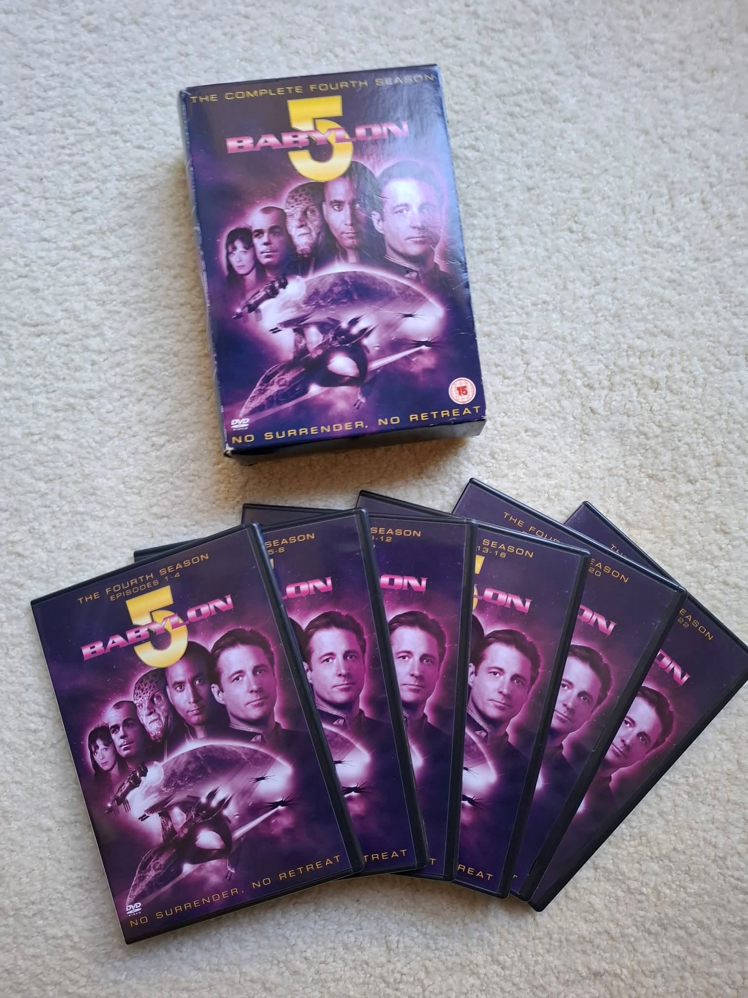 Babylon 5 - Complete 4th Season (6DVD Box Set, Region 2)