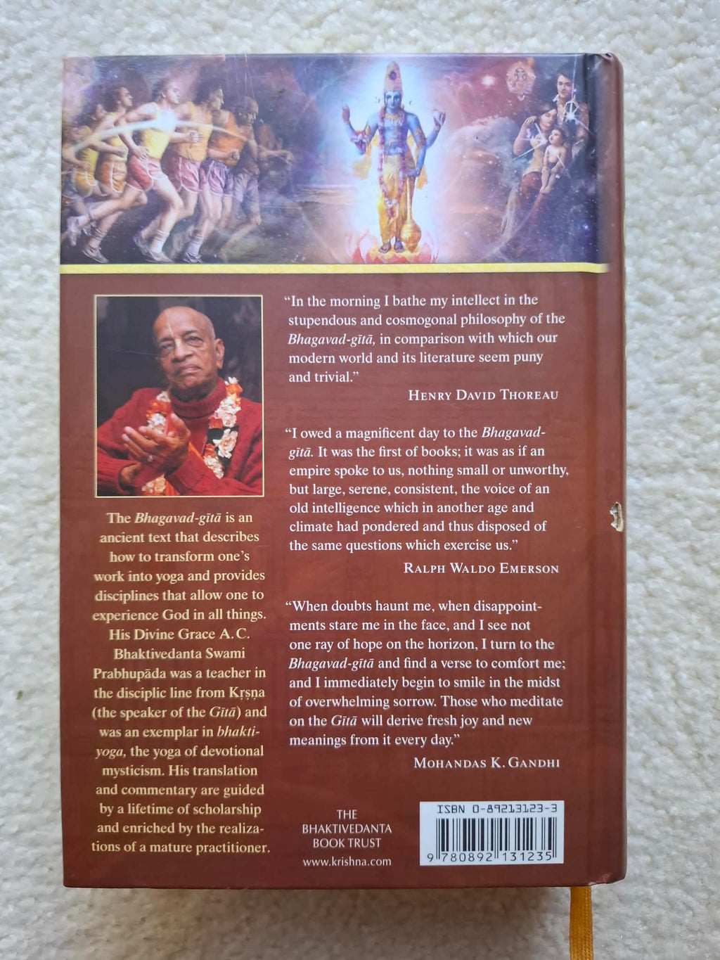 Bhagavad Gita - As It Is (Second Edition) 1989