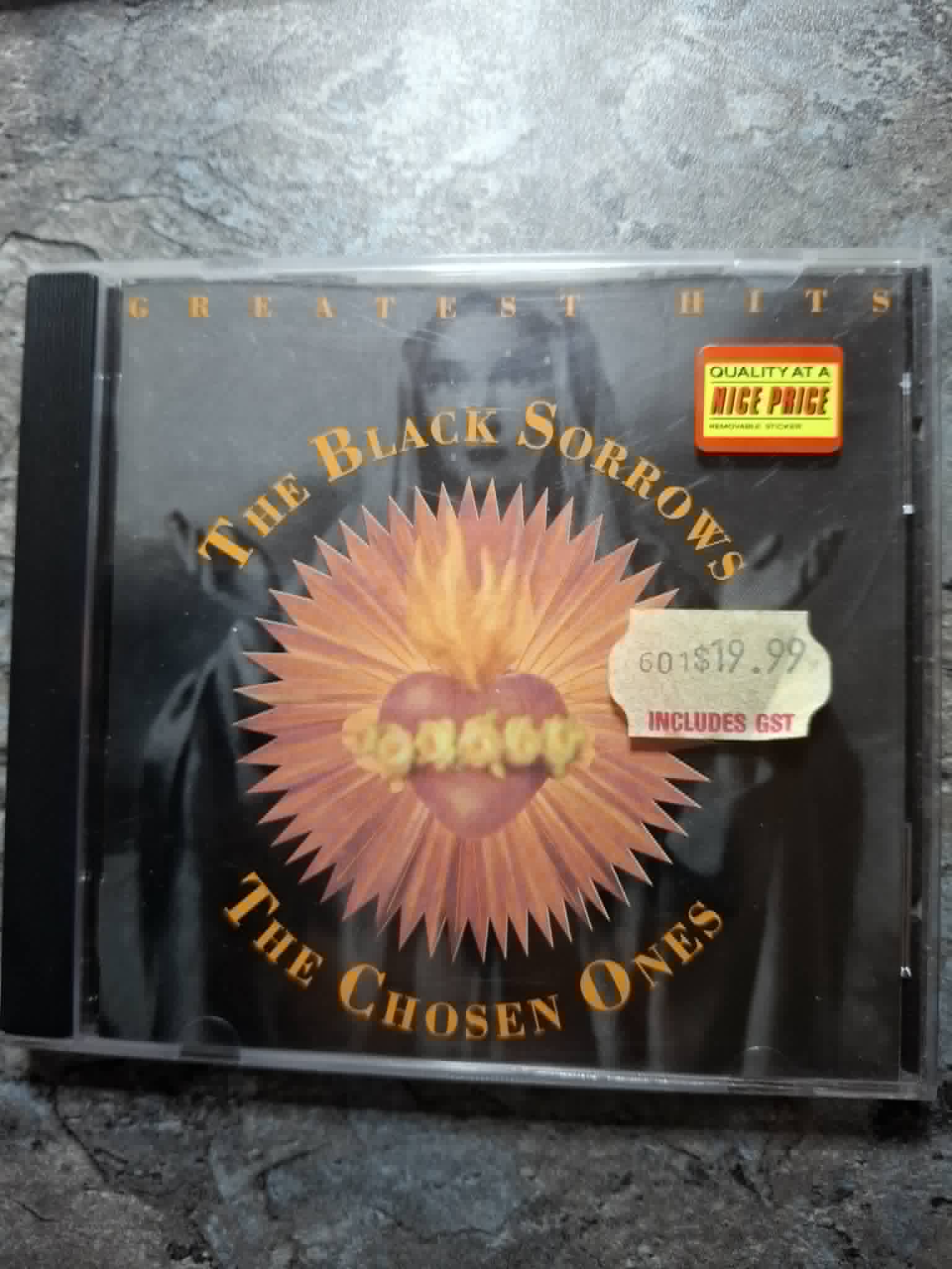 Black Sorrows "The Chosen Ones" CD (Jo Jo Zep) 1993