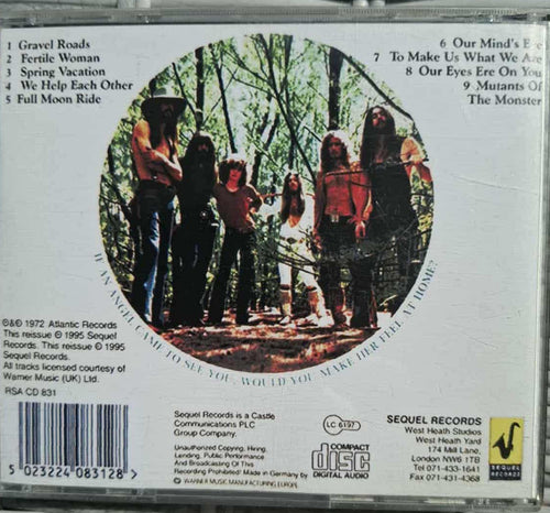 Black Oak Arkansas "If An Angel Came" CD 1972 Hard Rock