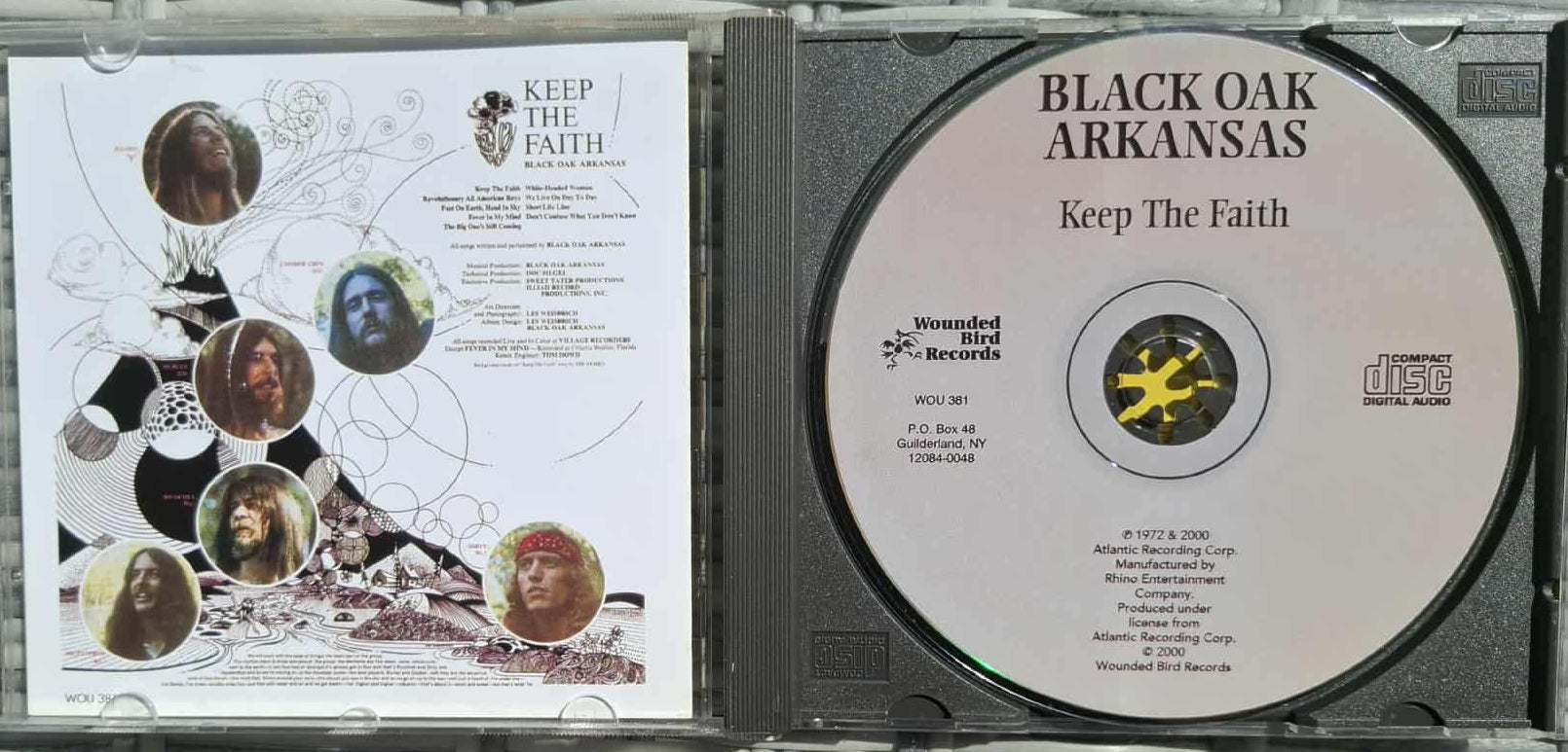 Black Oak Arkansas "Keep The Faith" CD 1972 Hard Rock