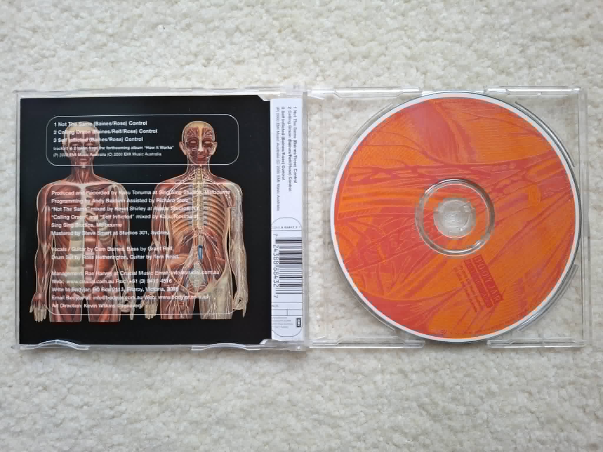 Bodyjar "Not The Same" CD Single 2000