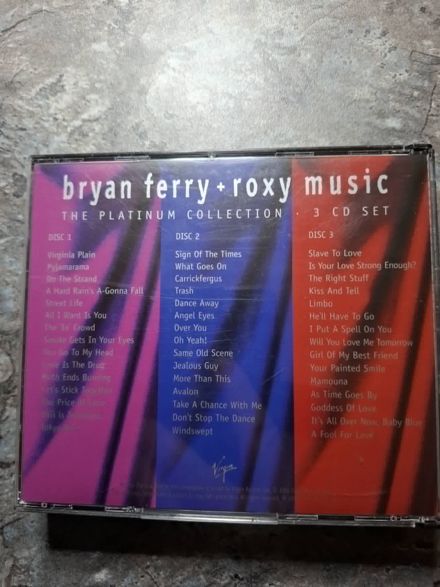 Bryan Ferry & Roxy Music "Platinum Collection" 3CD (Used)