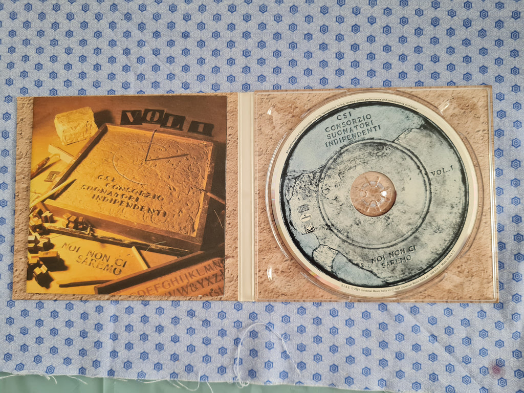 C.S.I. "Noi Non Ci Saremo Vol 1" CD (ex CCCP)