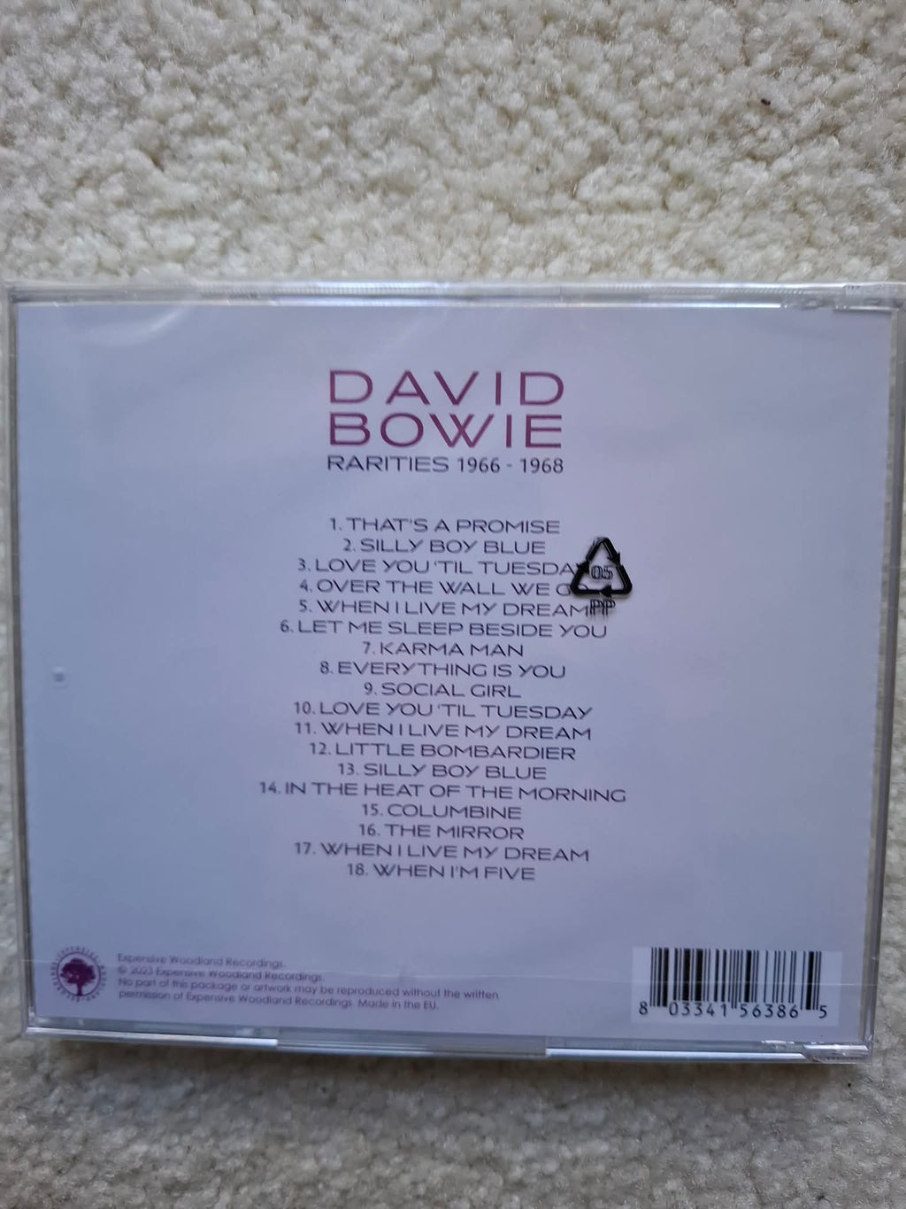 David Bowie - Rarities 1966 - 1968 (CD)