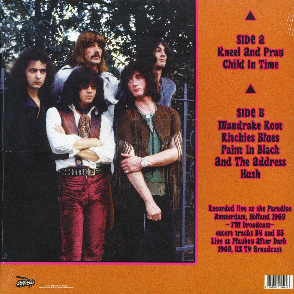 Deep Purple - Amsterdamned: Live, Amsterdam 1969 (Ltd. Ed)