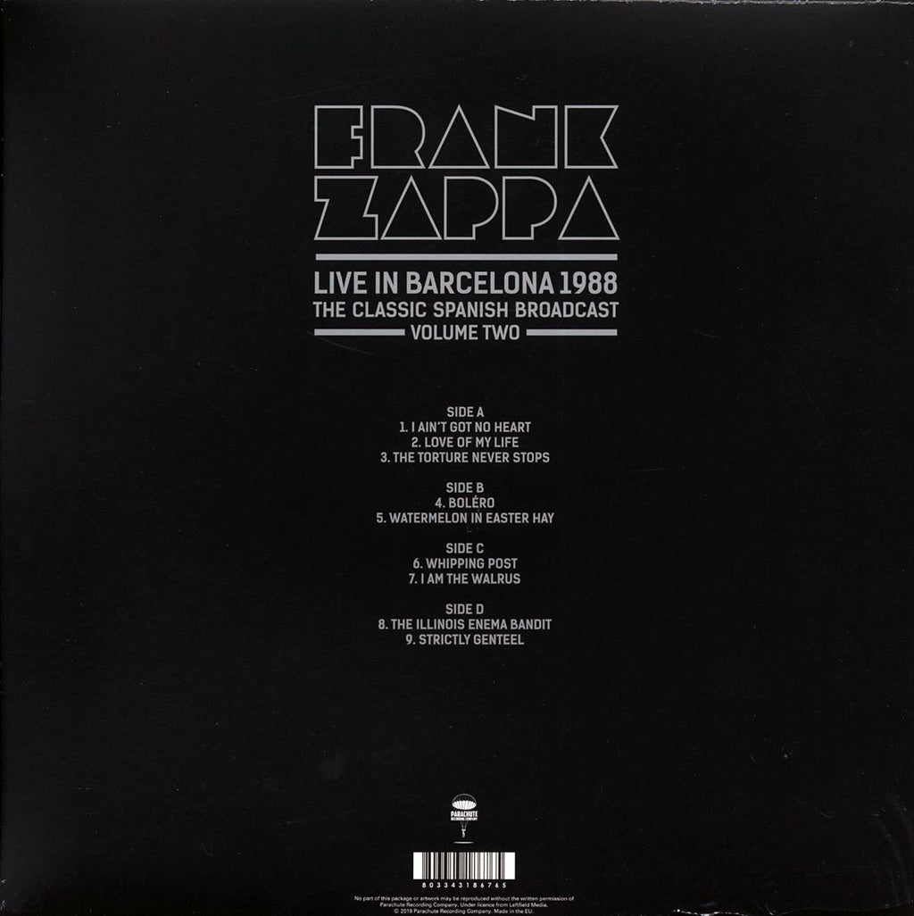 Frank Zappa - Live In Barcelona 1988 Volume 2 (2LP)