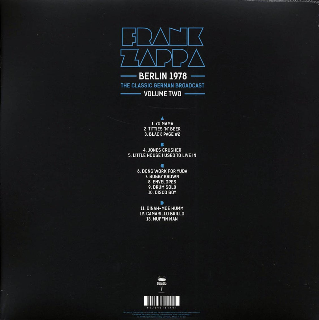 Frank Zappa - Berlin 1978 Volume 2 (2LP)