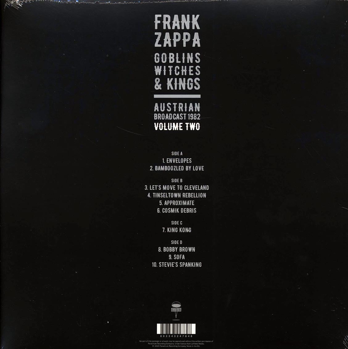 Frank Zappa - Goblins Witches & Kings Volume 2: 1982 (2LP)