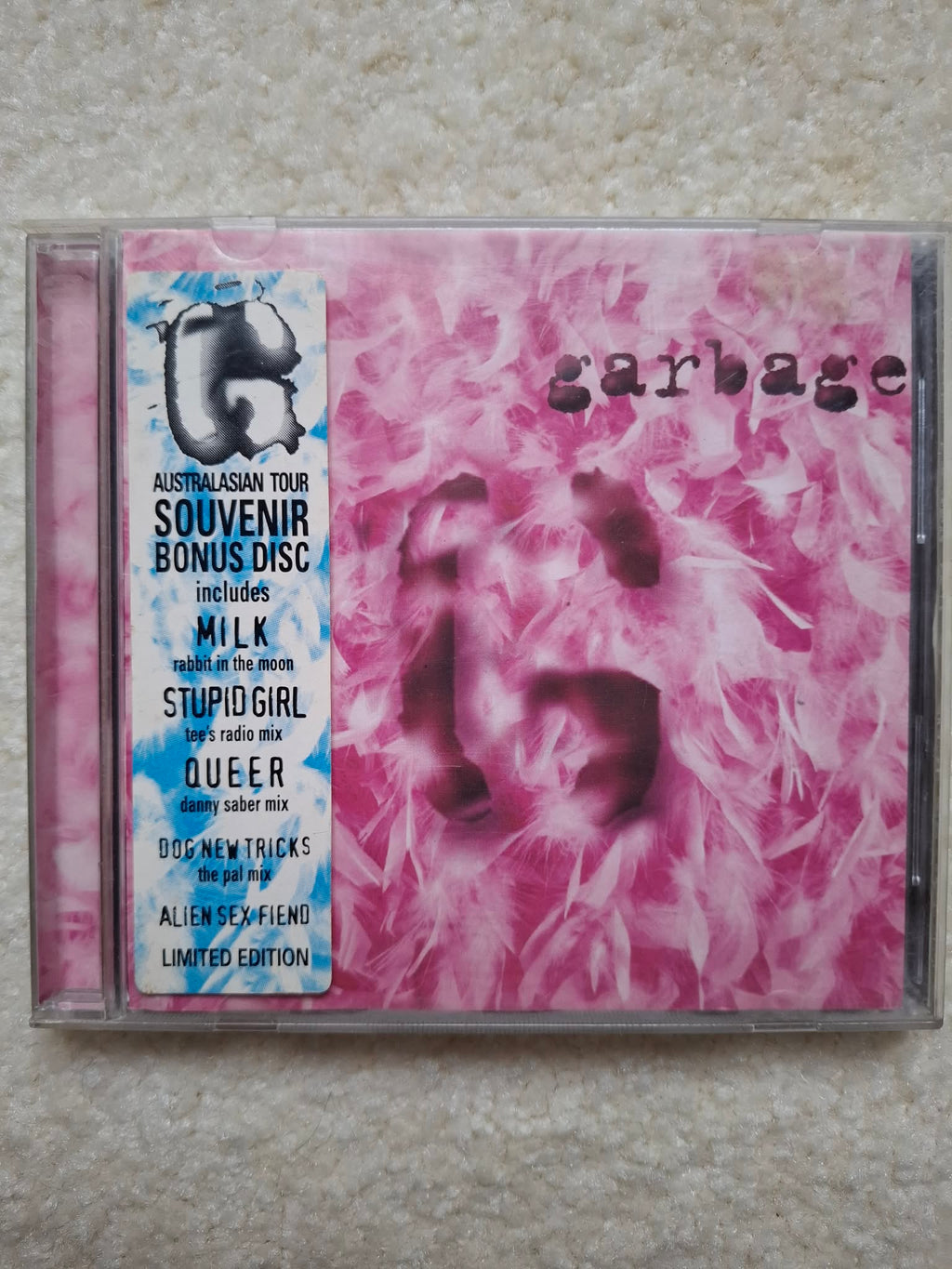 Garbage "Garbage" Ltd Edition Australian Tour 2CD set