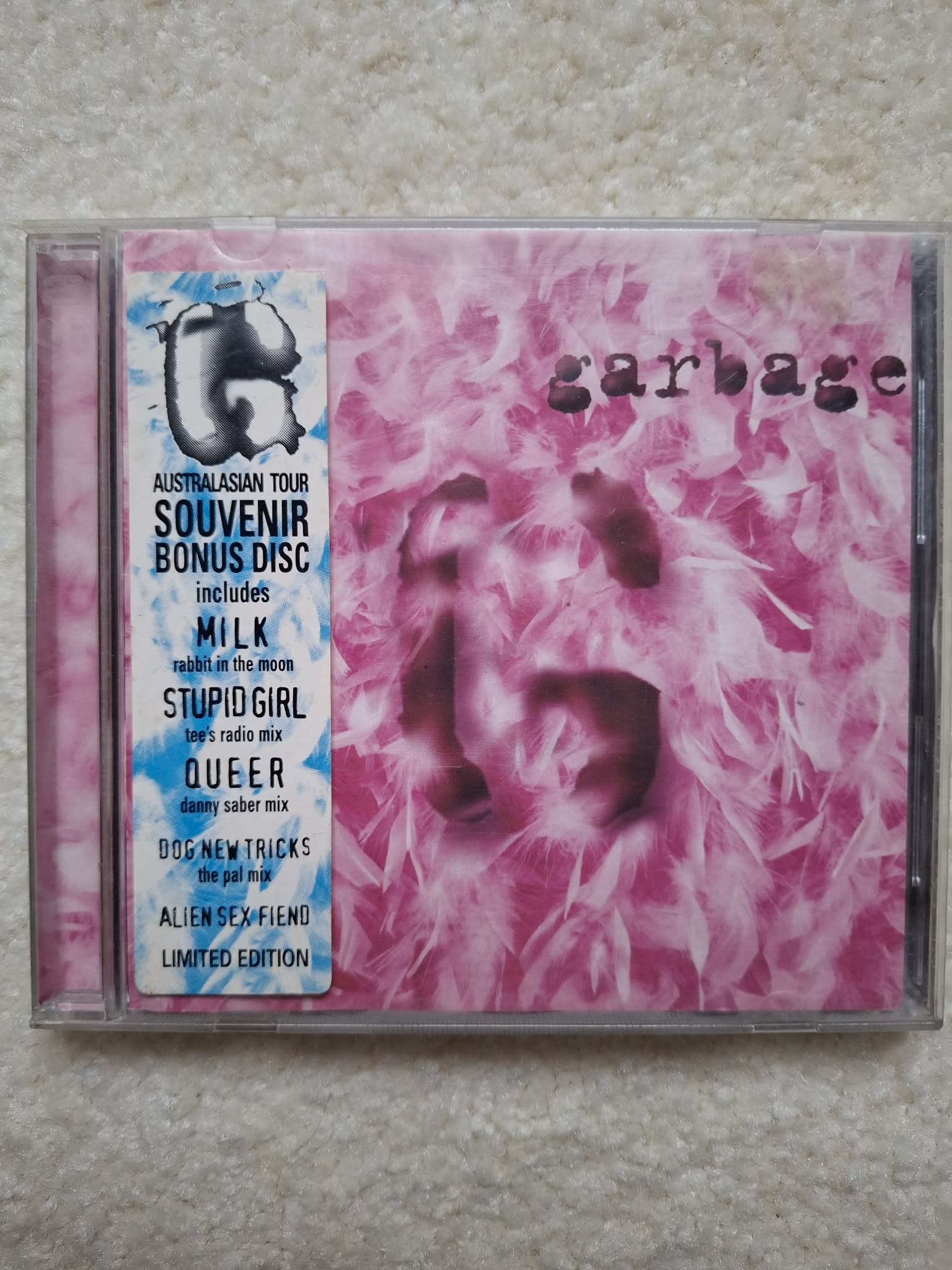 Garbage "Garbage" Ltd Edition Australian Tour 2CD set