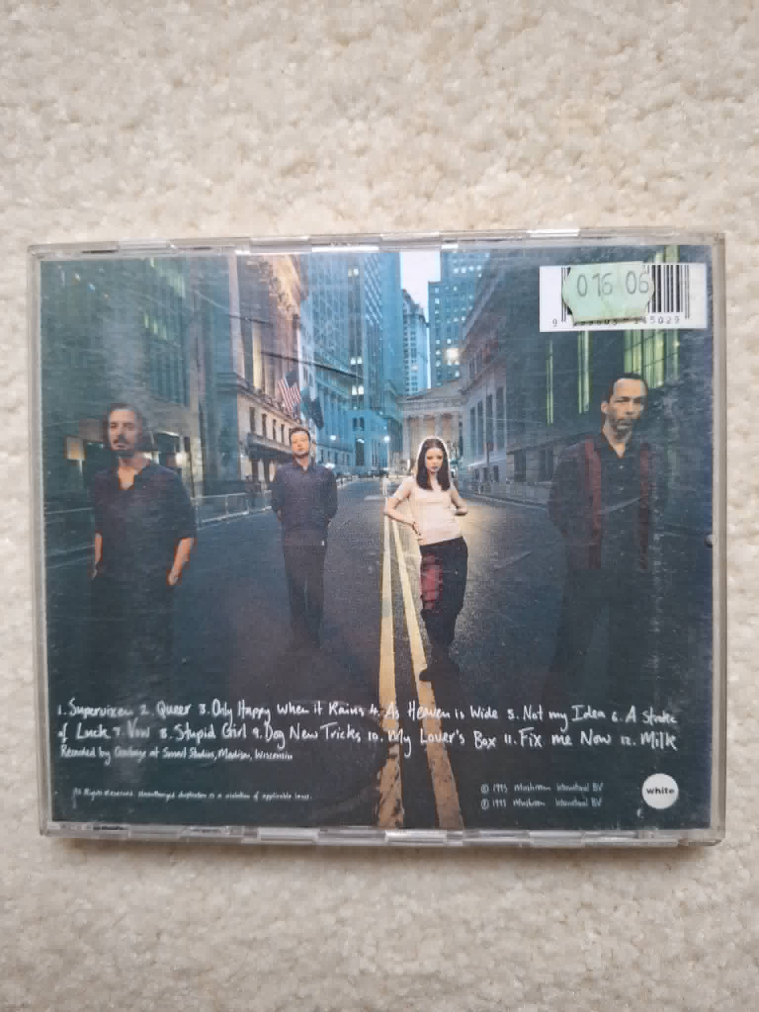 Garbage "Garbage" Ltd Edition Australian Tour 2CD set
