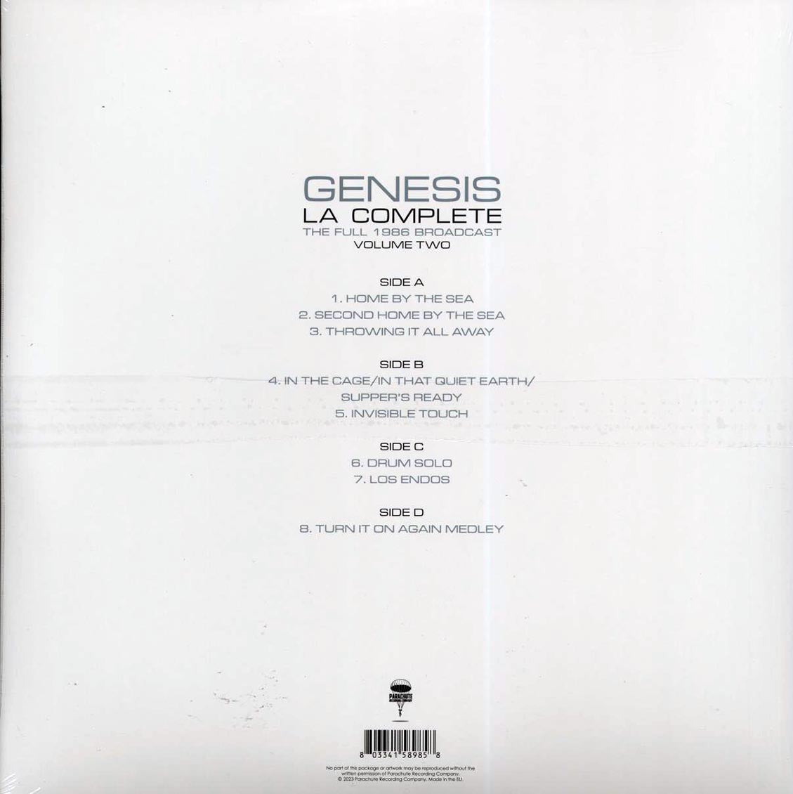 Genesis - LA Complete Volume 2: The Full 1986 Broadcast (2LP)