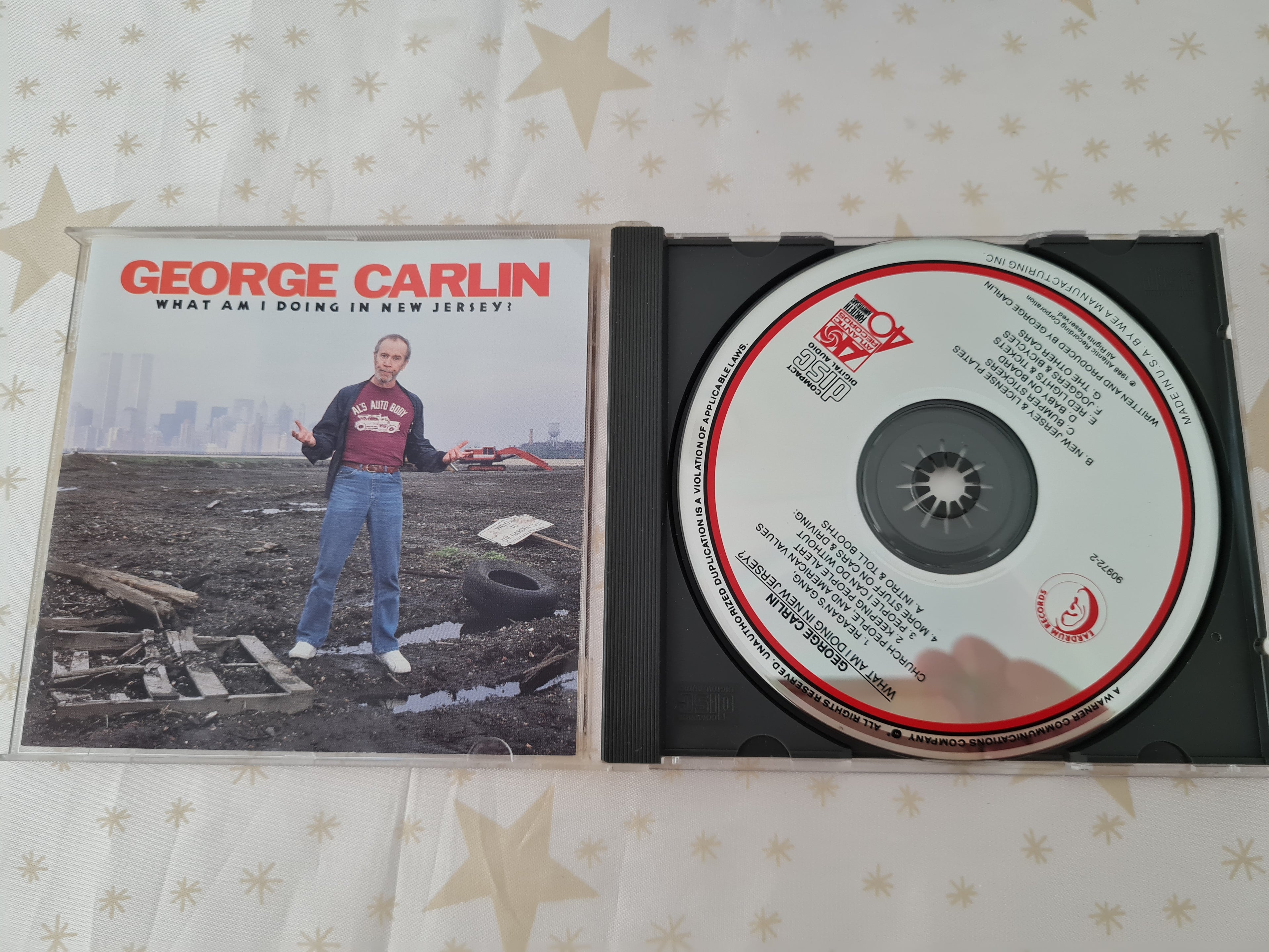 George Carlin "What Am I Doing In New Jersey" CD