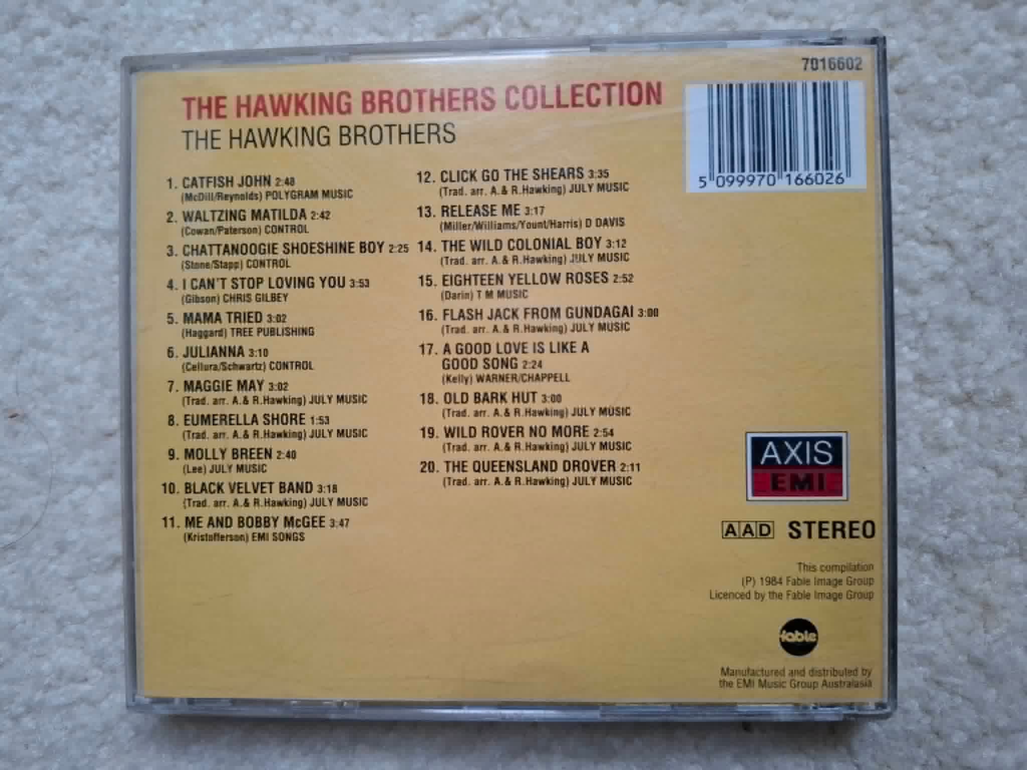 Hawking Brothers - Collection CD 1984