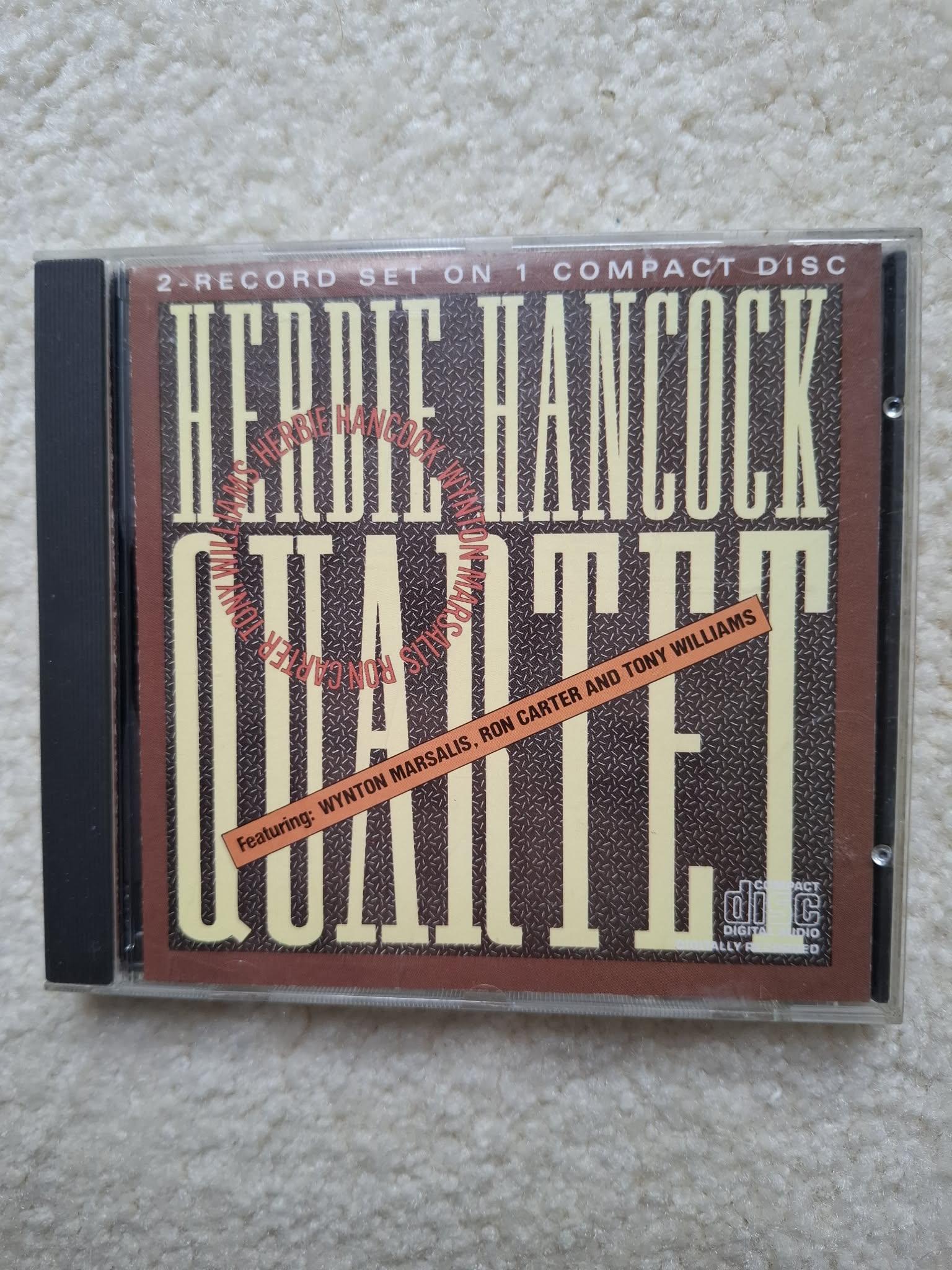 Herbie Hancock Quartet 2 in 1 CD Wynton Marsalis 1982
