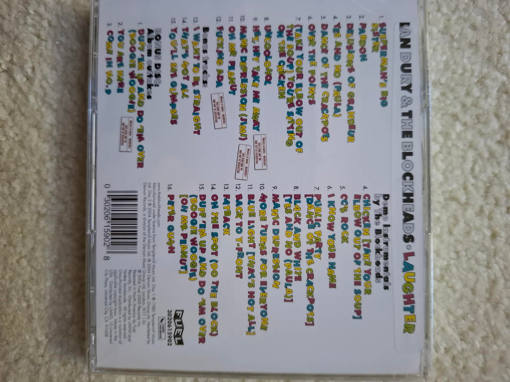 Ian Dury & The Blockheads - Laughter Ltd Ed 2CD