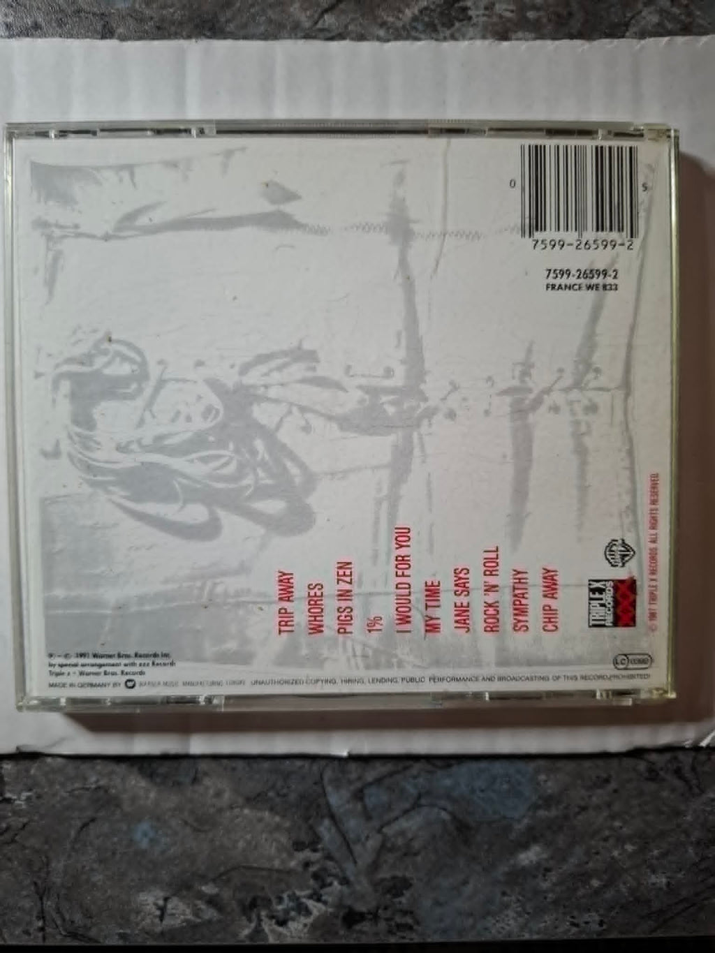 Jane's Addiction "Jane's Addiction" CD 1987 Alt Rock