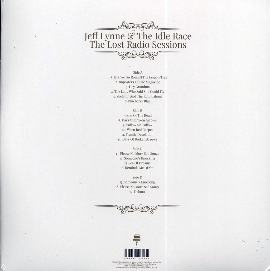 Jeff Lynne & The Idle Race - Lost Radio Sessions  (2LP) Ltd Ed