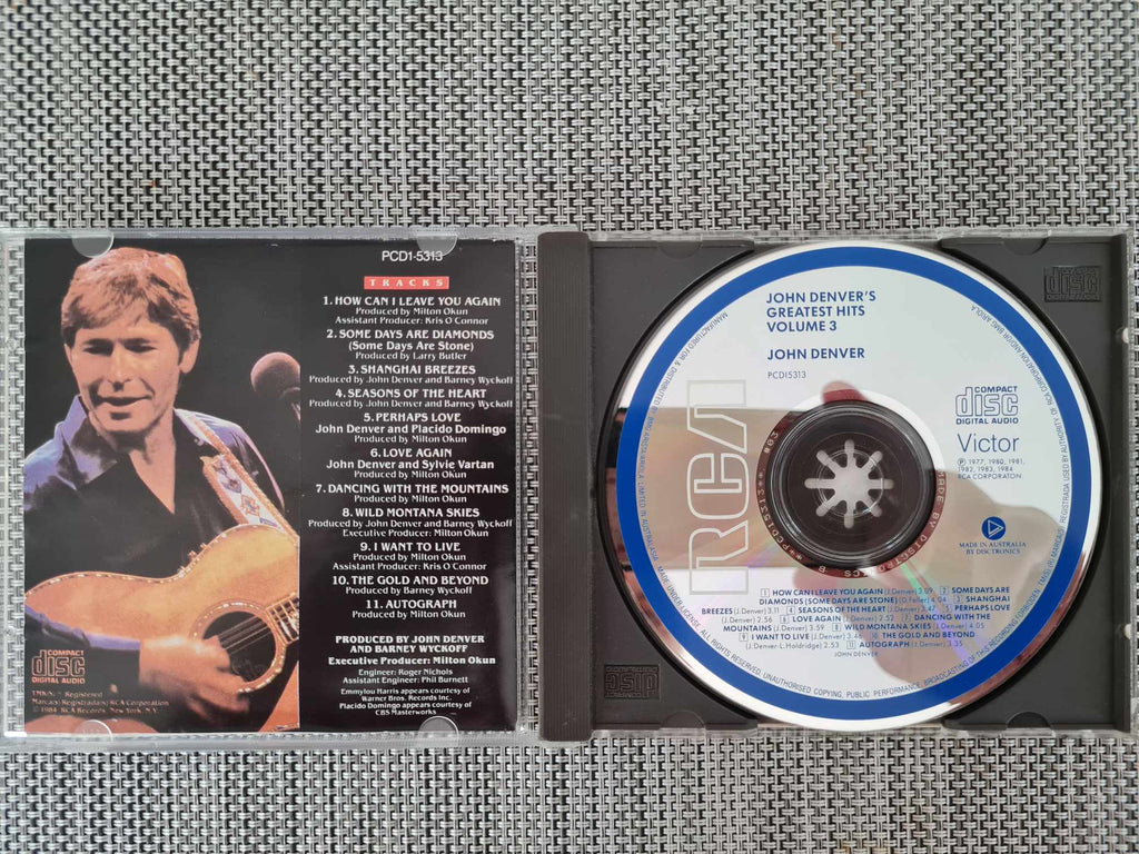 John Denver "Greatest Hits Vol3" CD