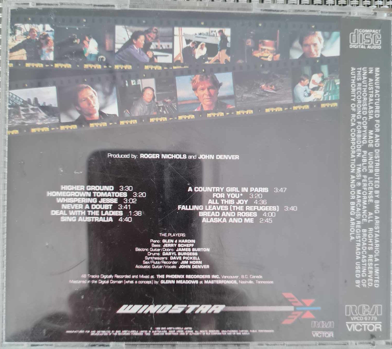 John Denver "Higher Ground" CD 1988