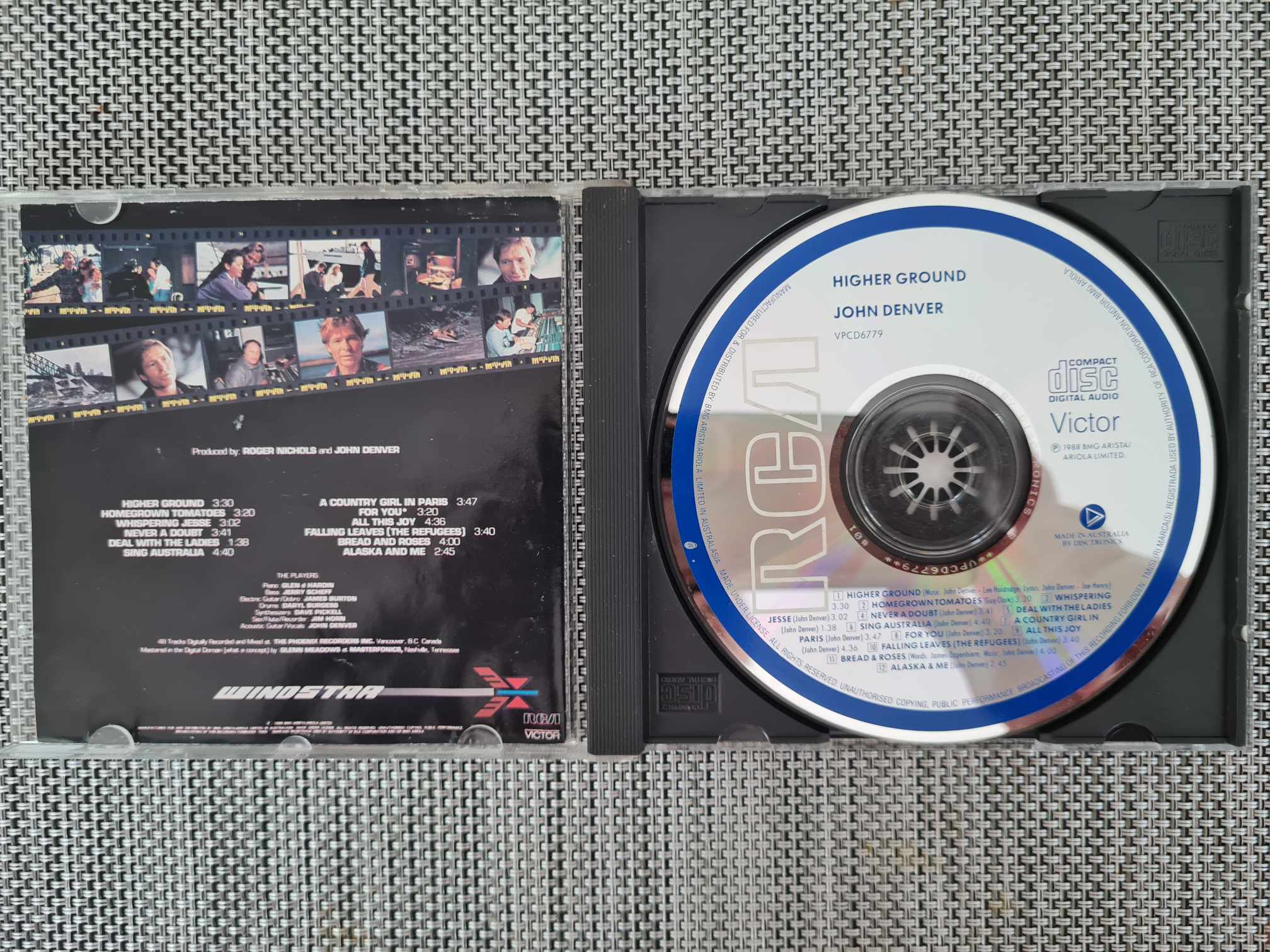 John Denver "Higher Ground" CD 1988
