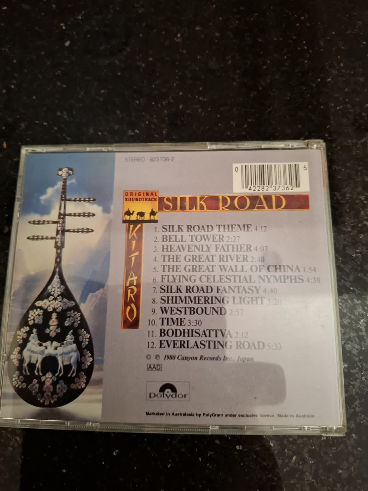 Kitaro "Silk Road" CD 1980 (ex Far East Family Band)