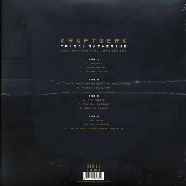 Kraftwerk - Tribal Gathering: 1997 Festival Broadcast (2LP)
