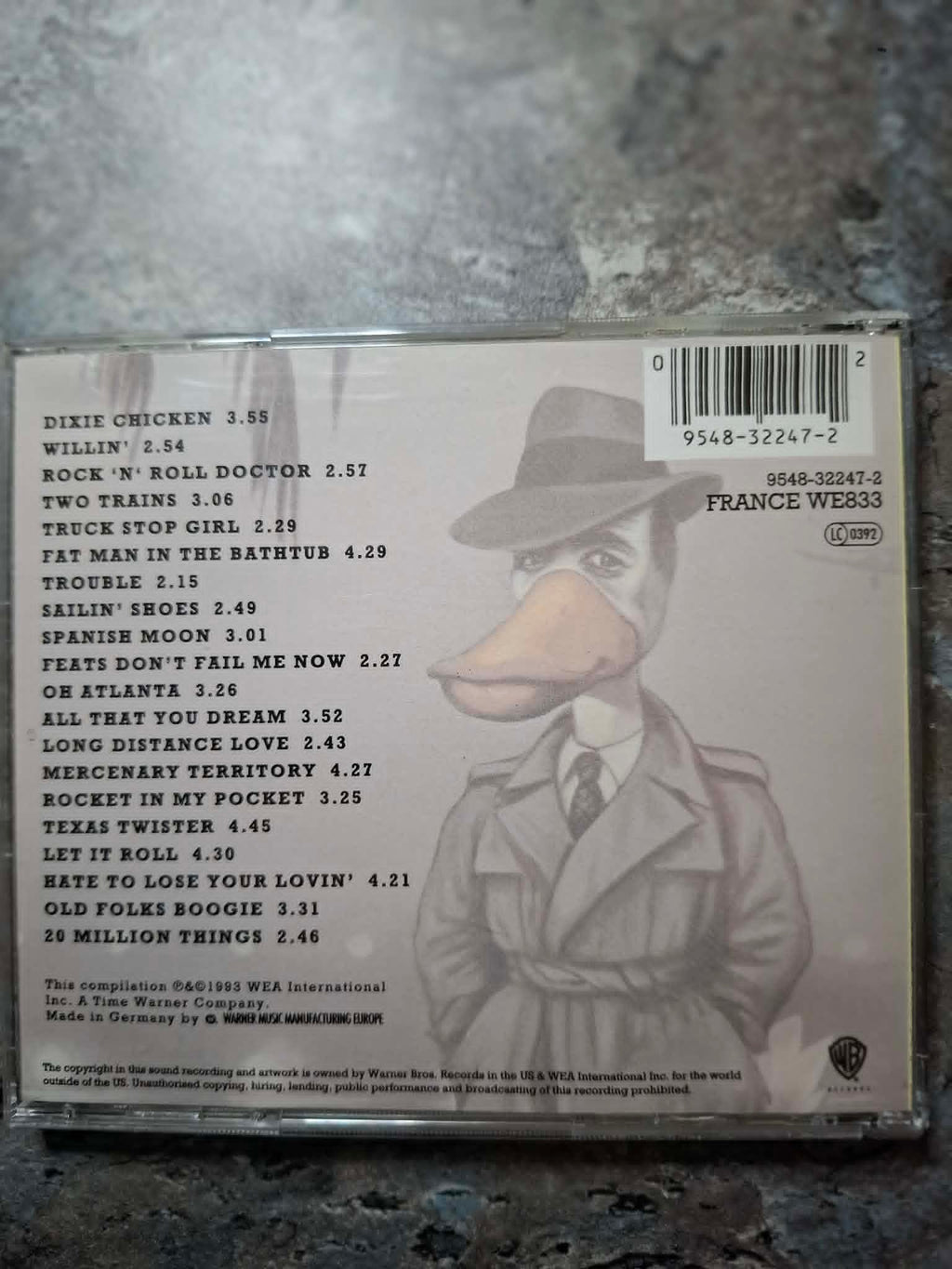 Little Feat "Very Best Of" CD 1993