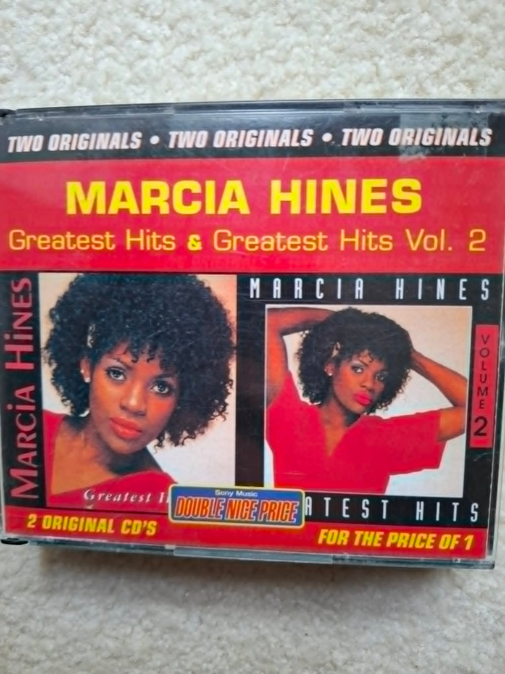 Marcia Hines "Greatest Hits Vol 1 & 2" 2CD Box Set