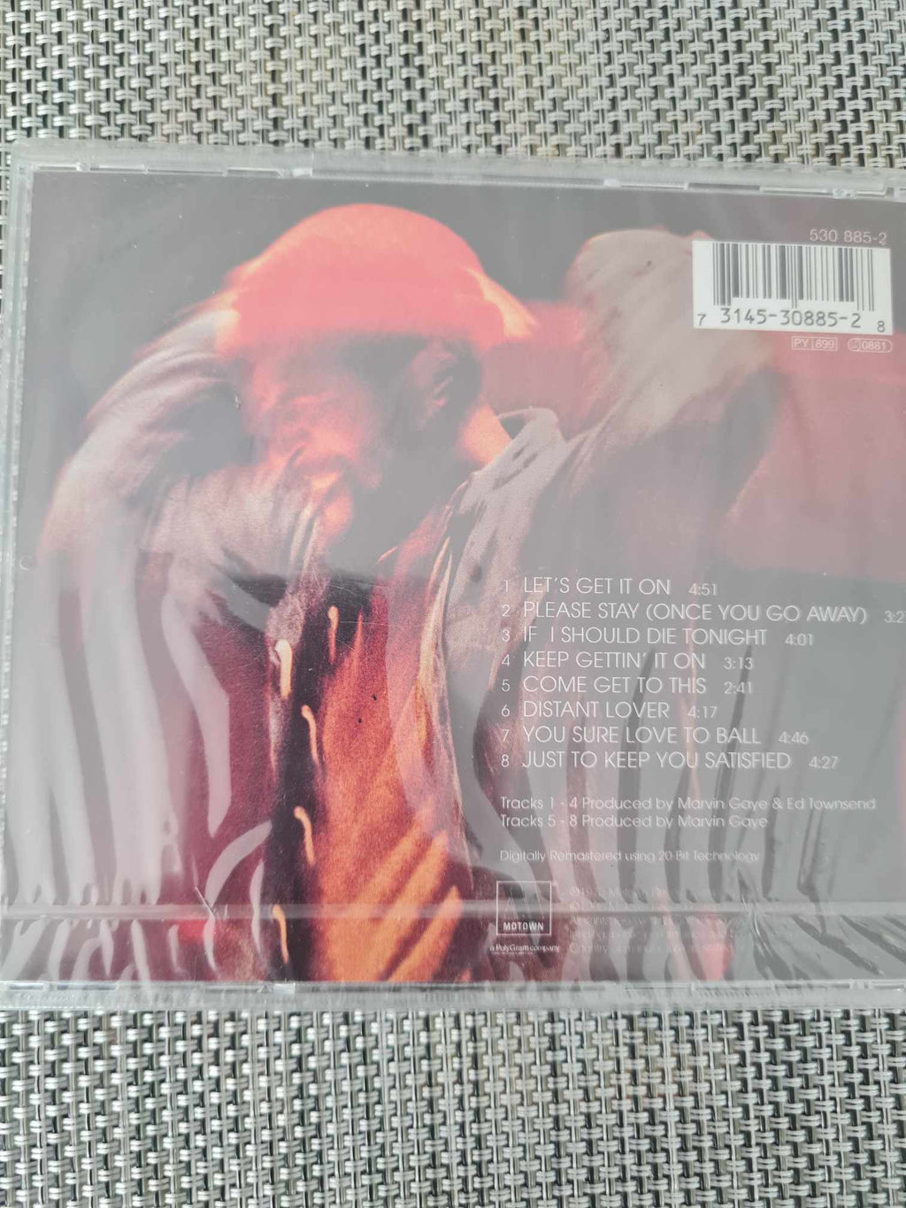 Marvin Gaye "Let's Get It On" CD NEW 1973