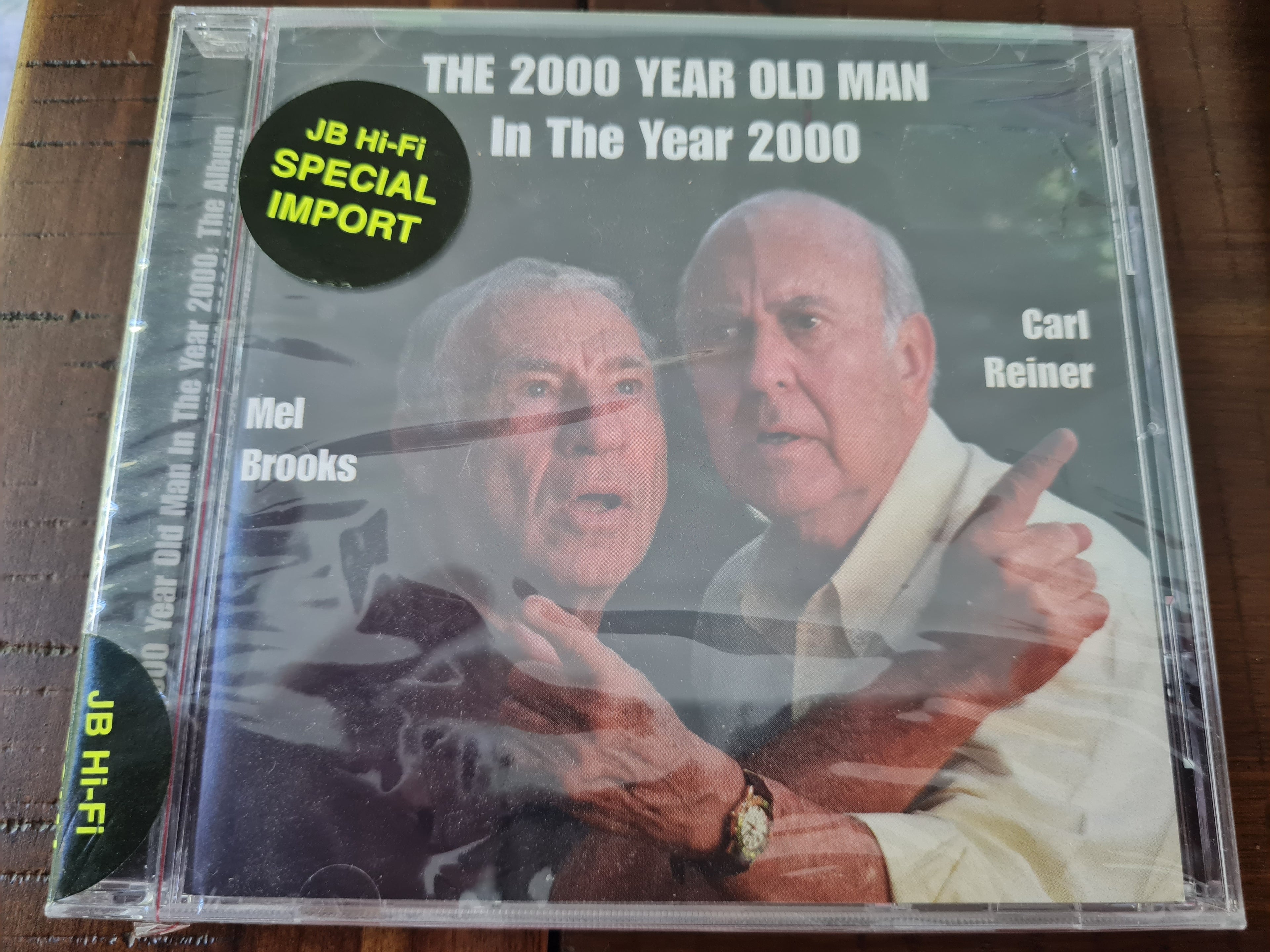 Mel Brooks & Carl Reiner "The 2000 Year Old Man" CD NEW Comedy