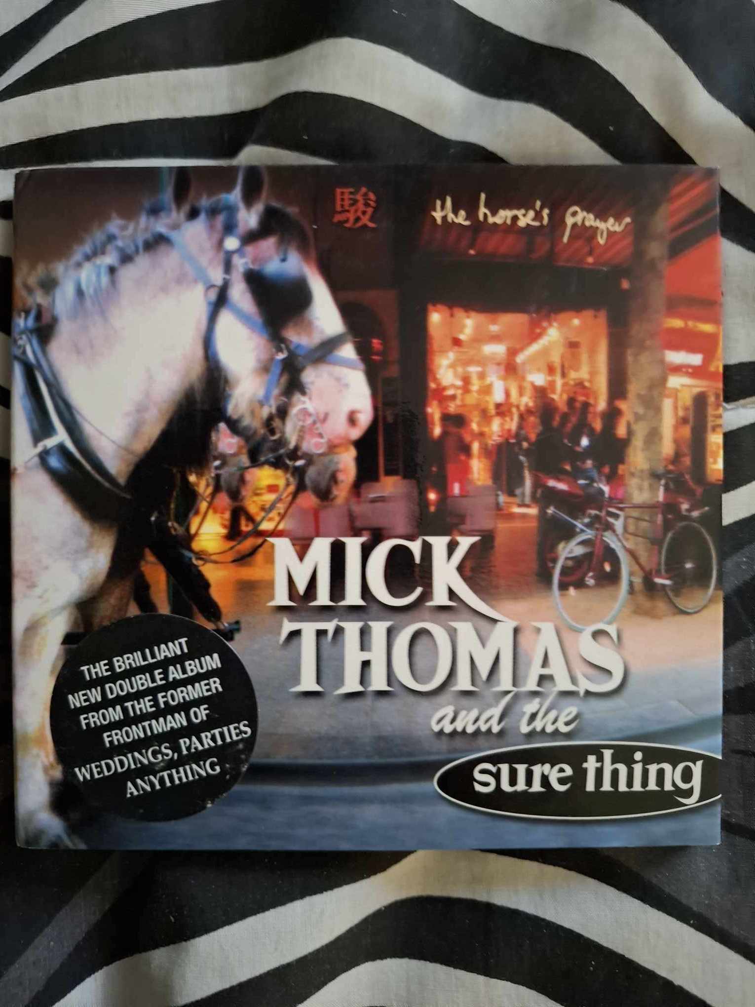 Mick Thomas "The Horse's Prayer" 2CD ex Weddings Parties Anything