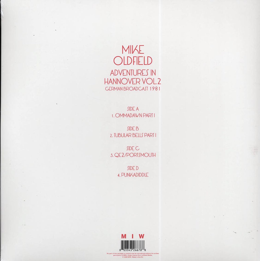 Mike Oldfield - Adventures In Hannover Volume 2 1981 (2LP)
