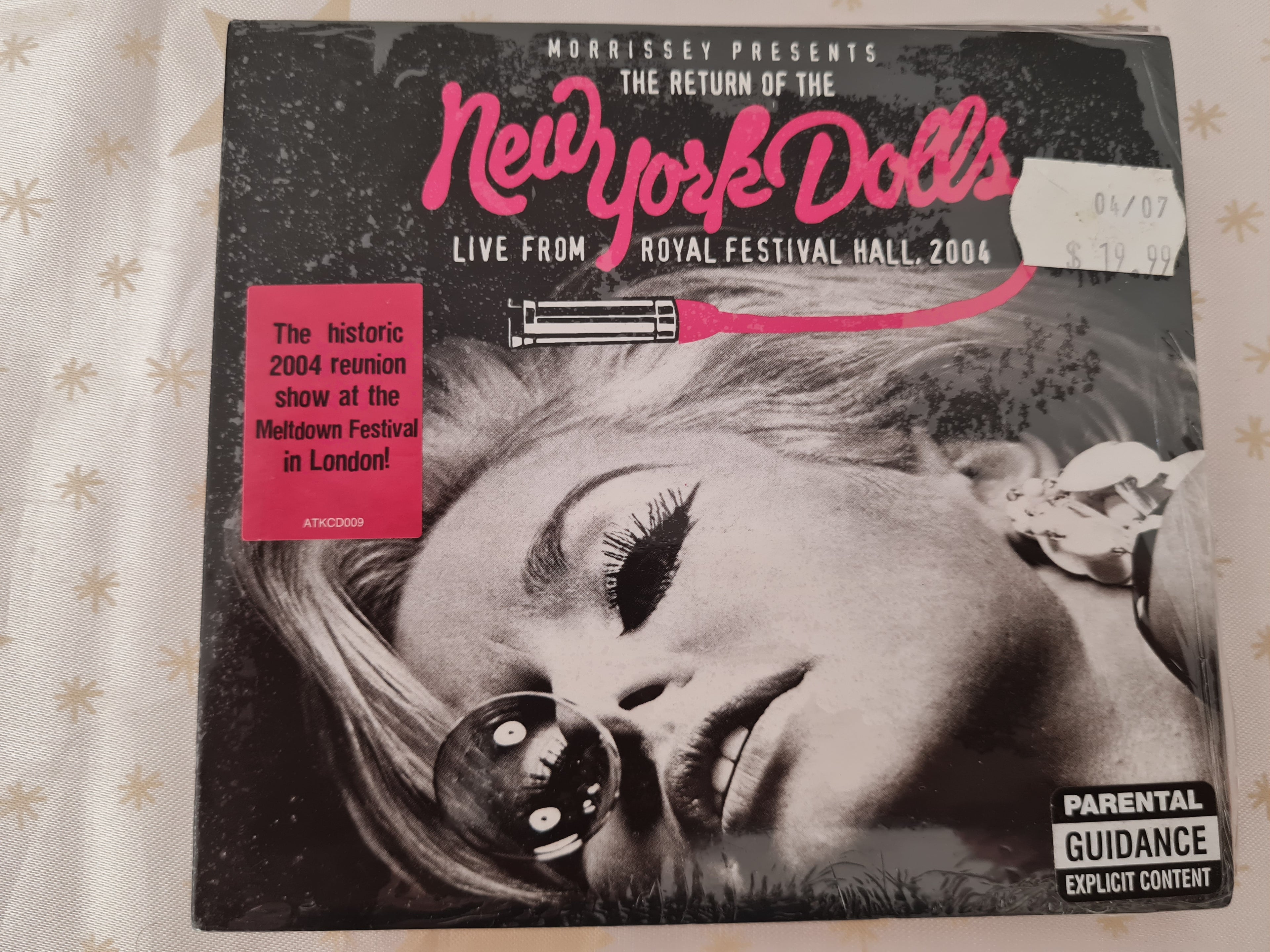 New York Dolls "Live From Royal Festival 2004" CD NEW