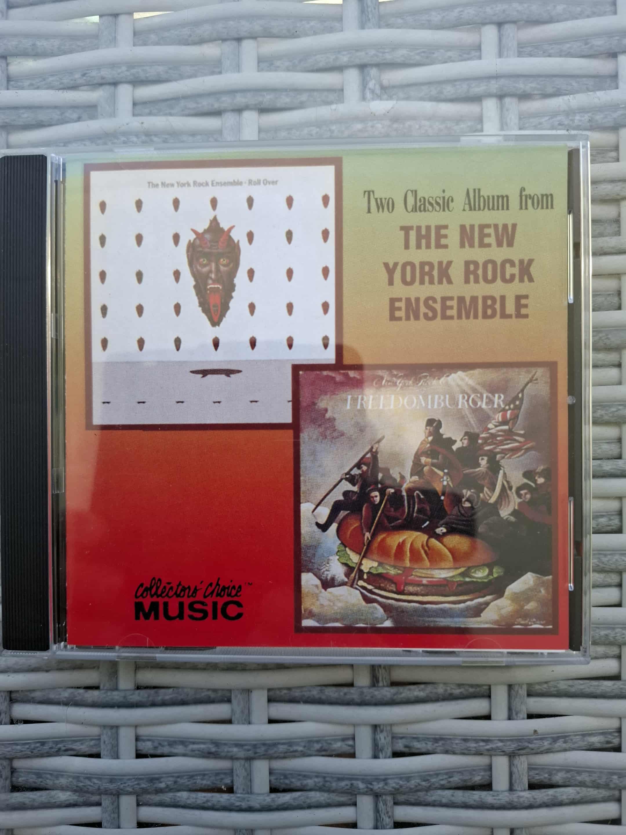 New York Rock Ensemble "Rollover + Freedomburger" 2in1 CD (70's psych)