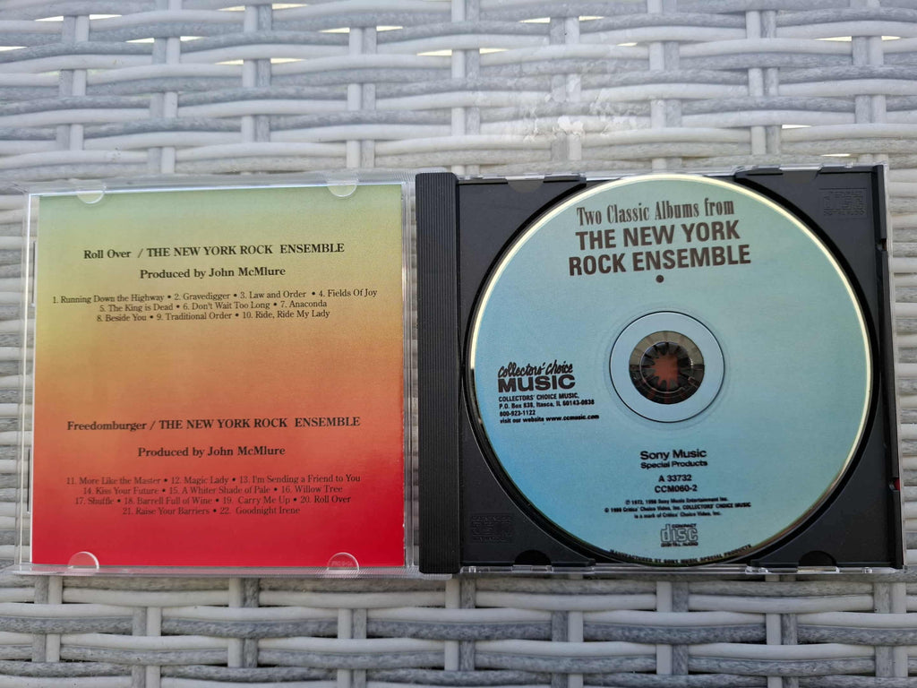 New York Rock Ensemble "Rollover + Freedomburger" 2in1 CD (70's psych)