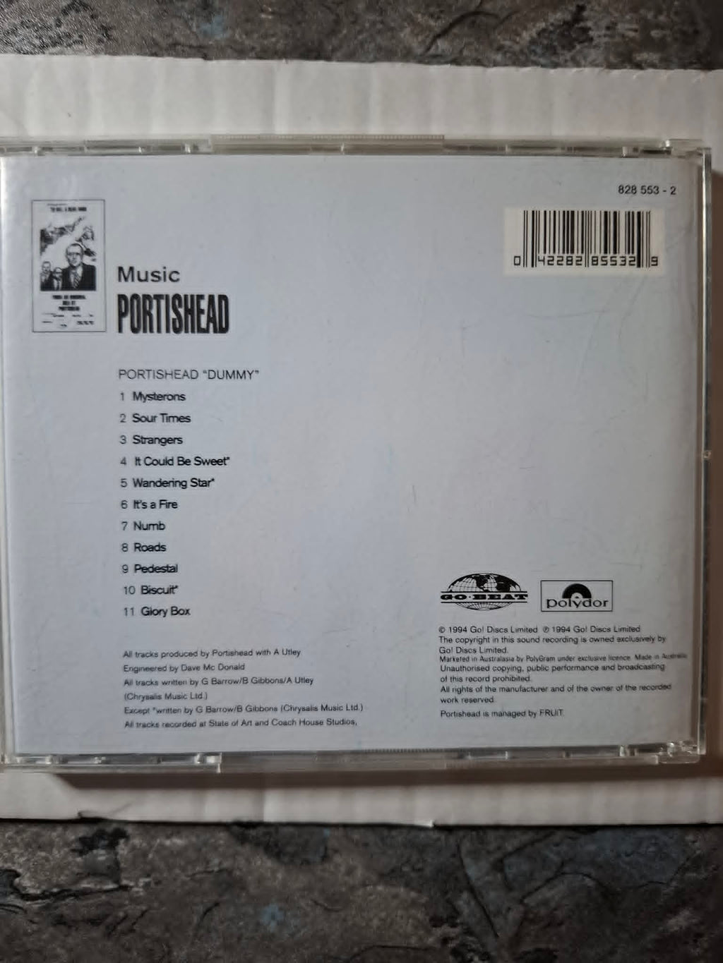 Portishead "Dummy" CD 1994