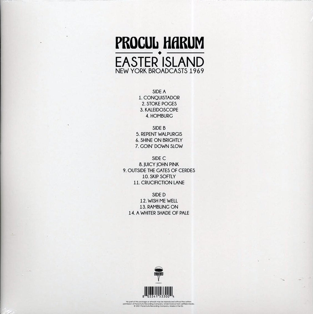 Procol Harum "Easter Island" NY Broadcasts 1969" 2LP