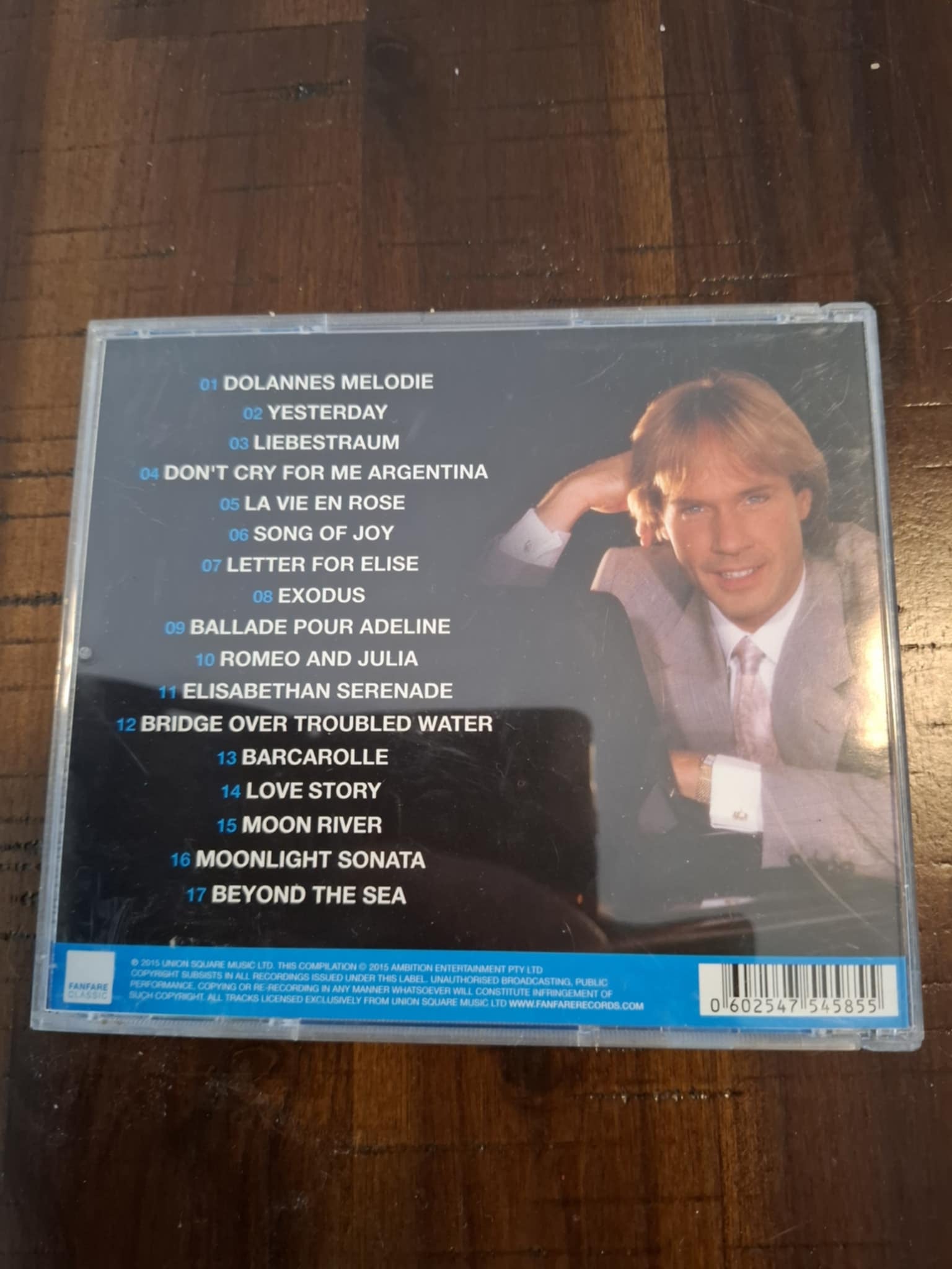 Richard Clayderman "Reveries" CD Anniversary Edition