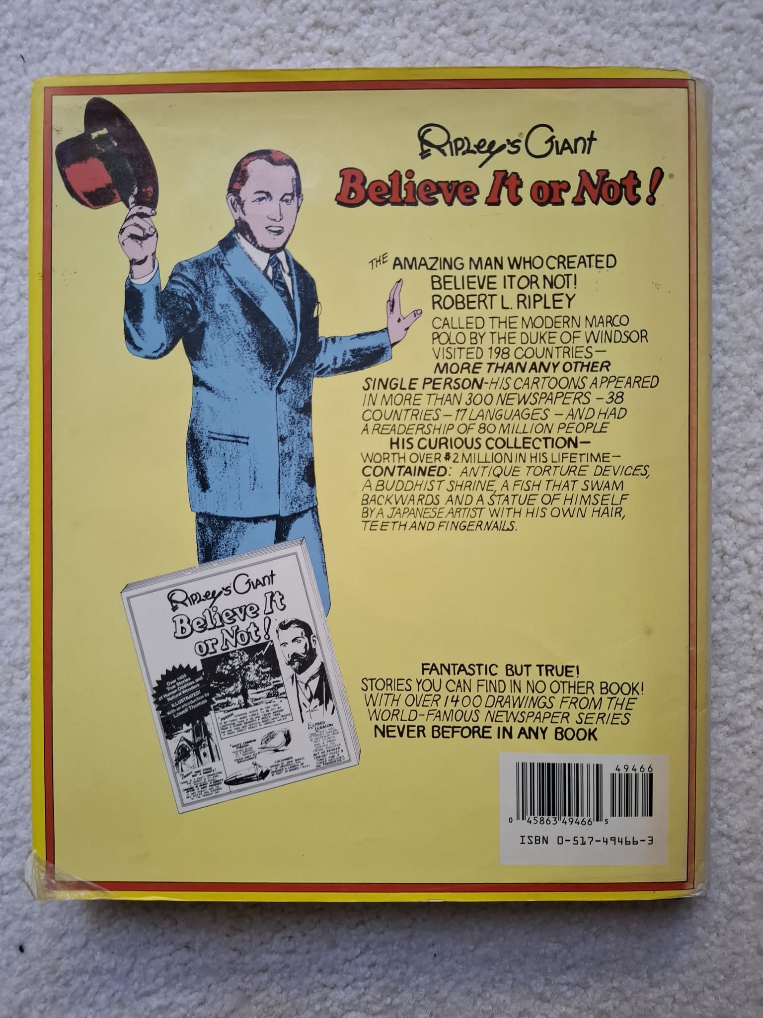 Ripley's Giant Believe It Or Not (1985 edition)