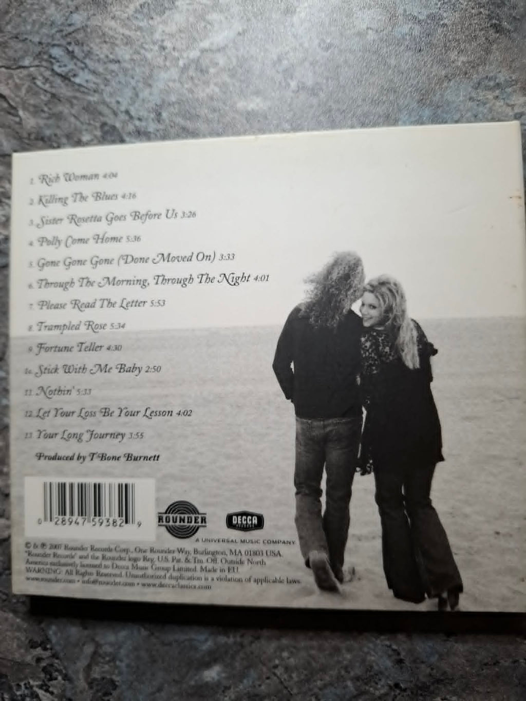 Robert Plant & Alison Krauss "Raising Sand" CD
