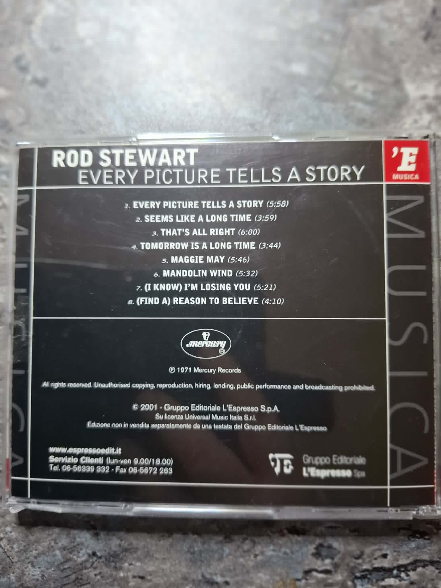 Rod Stewart "Every Picture Tells A Story" CD 1971