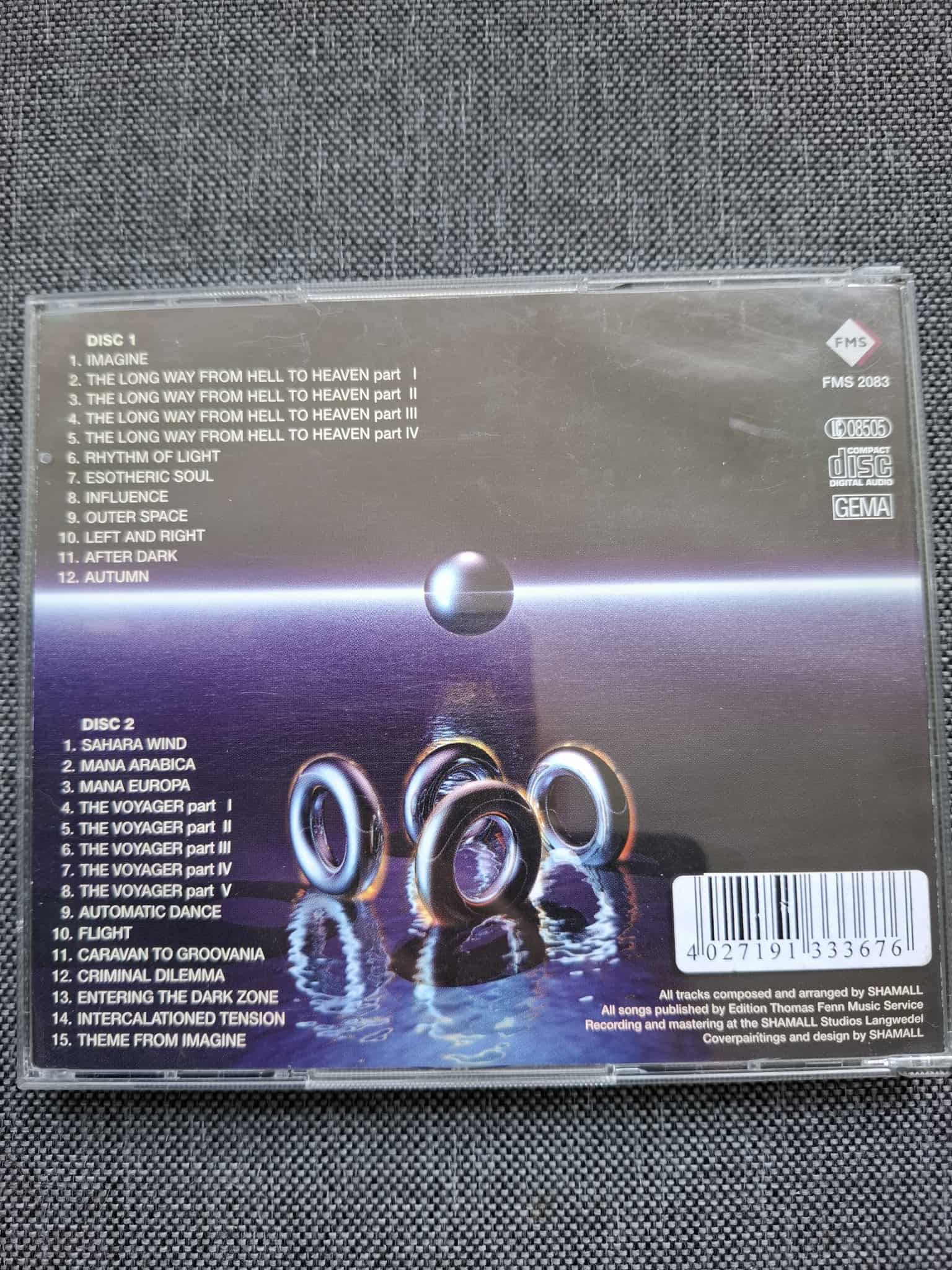 Shamall "Influences" 2CD Electronic Prog