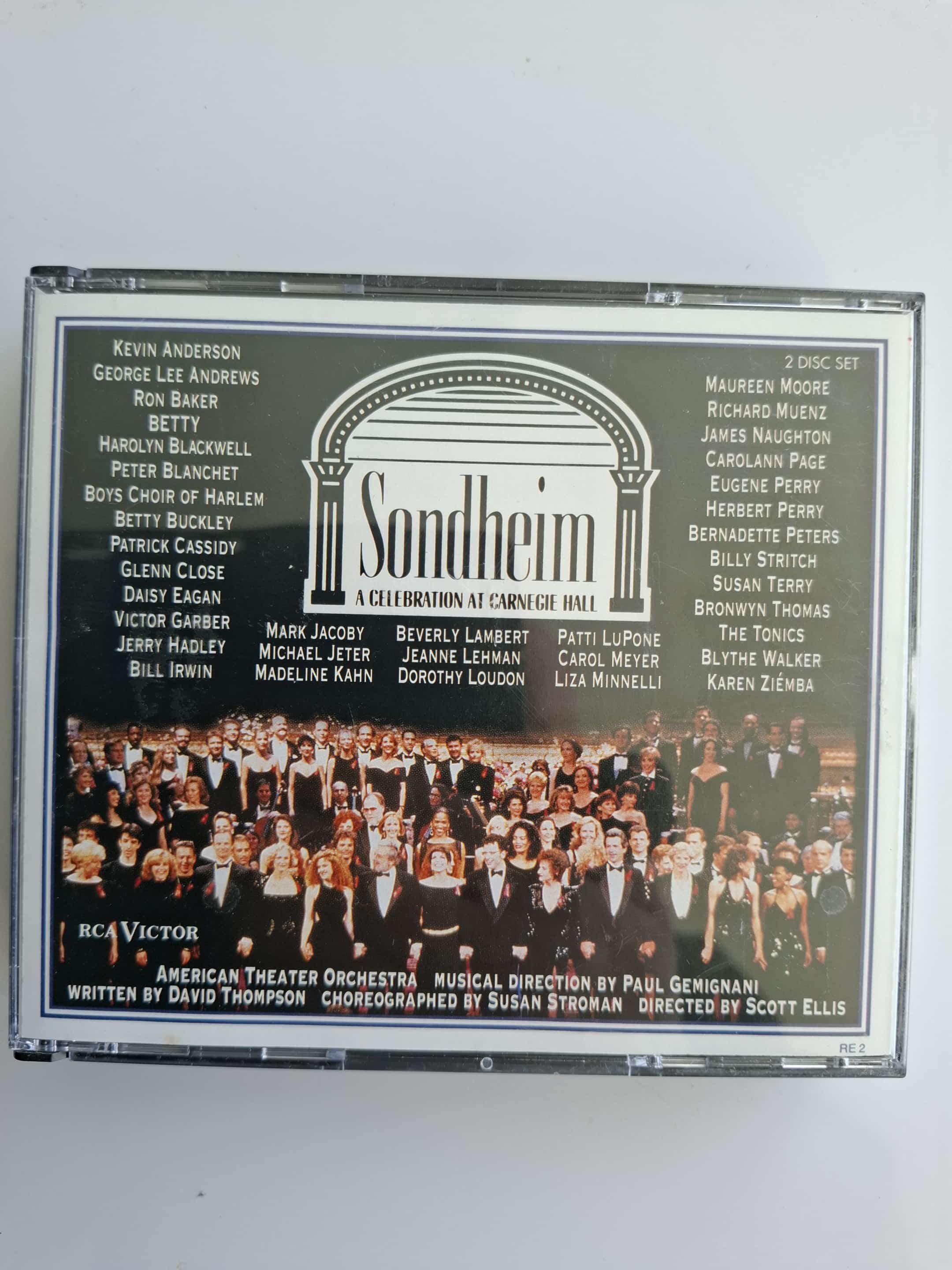 Stephen Sondheim "A Celebration At Carnegie Hall" 2CD Box Liza Minelli